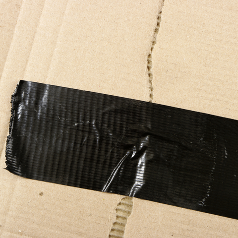 Duct Tape Black Repair