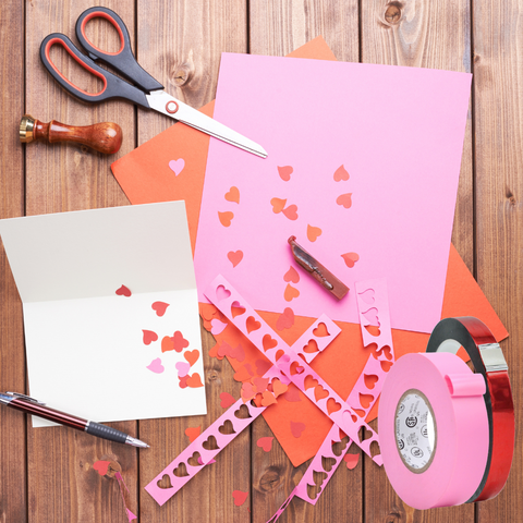 Valentines Day Tape Adhesive Tape Romantic Craft Arts