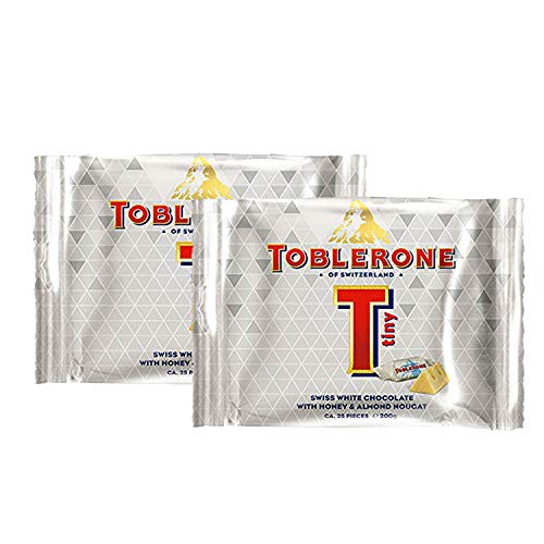 Toblerone Tiny Swiss Chocolate With Honey & Almond Nougat Pack 200 grams -  GoToChef