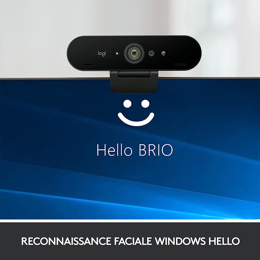 webcam logitech brio ultra 4k hd