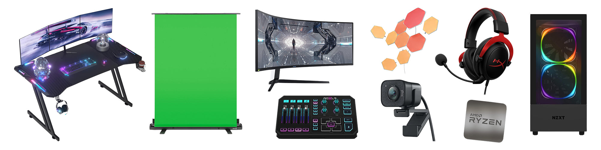streamers setup accessories