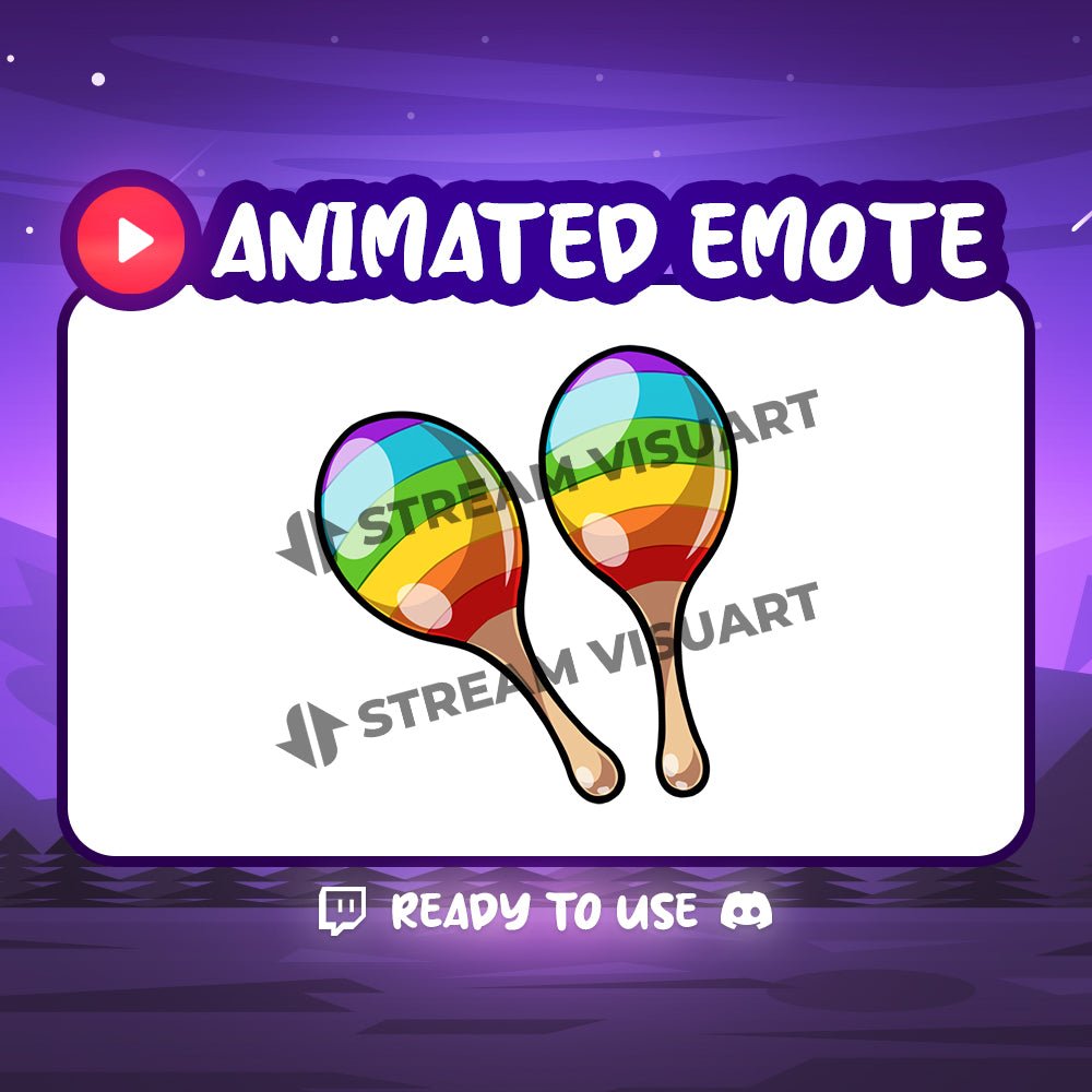 Banana Animated Emote - StreamersVisuals