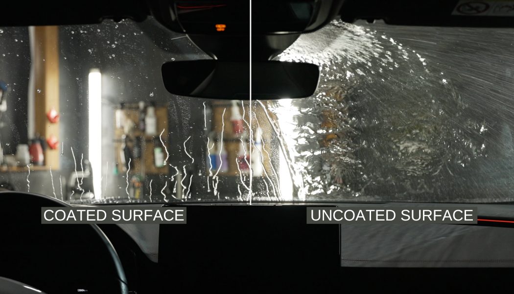 Transparent Self-Cleaning Nano Hydrophobic Coating for Car Glass - China Hydrophobic  Windshield Coating, Hydrophobic Glass Coating
