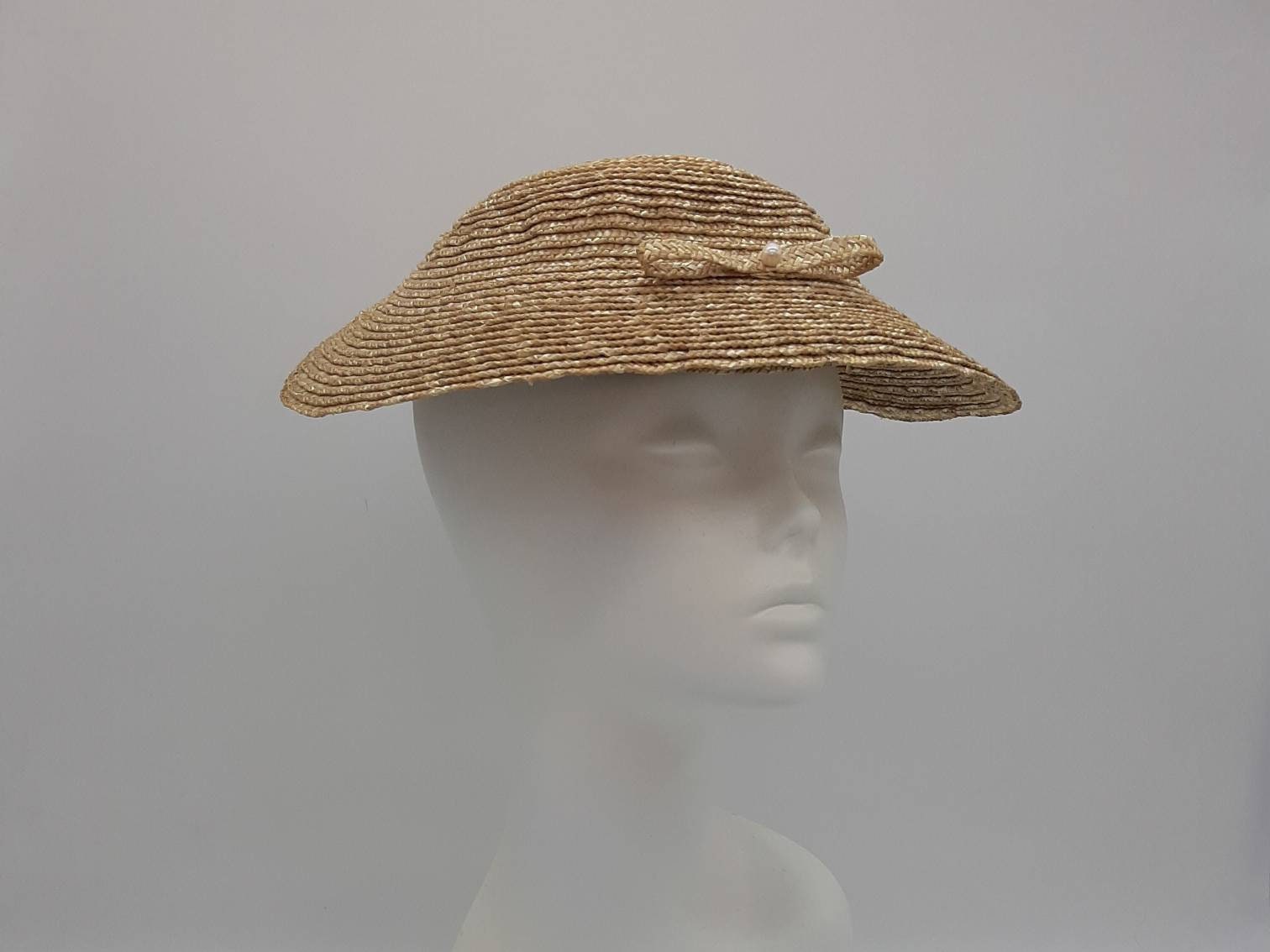 Straw 'Dior' New Look Hat – Elliotts Millinery