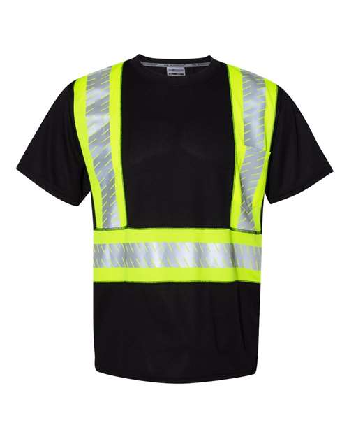 Kishigo EV Series® Enhanced Visibility Contrast Pocket T-Shirt B200-204