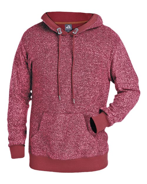J. America Aspen Fleece Hooded Sweatshirt 8711 Plus Size