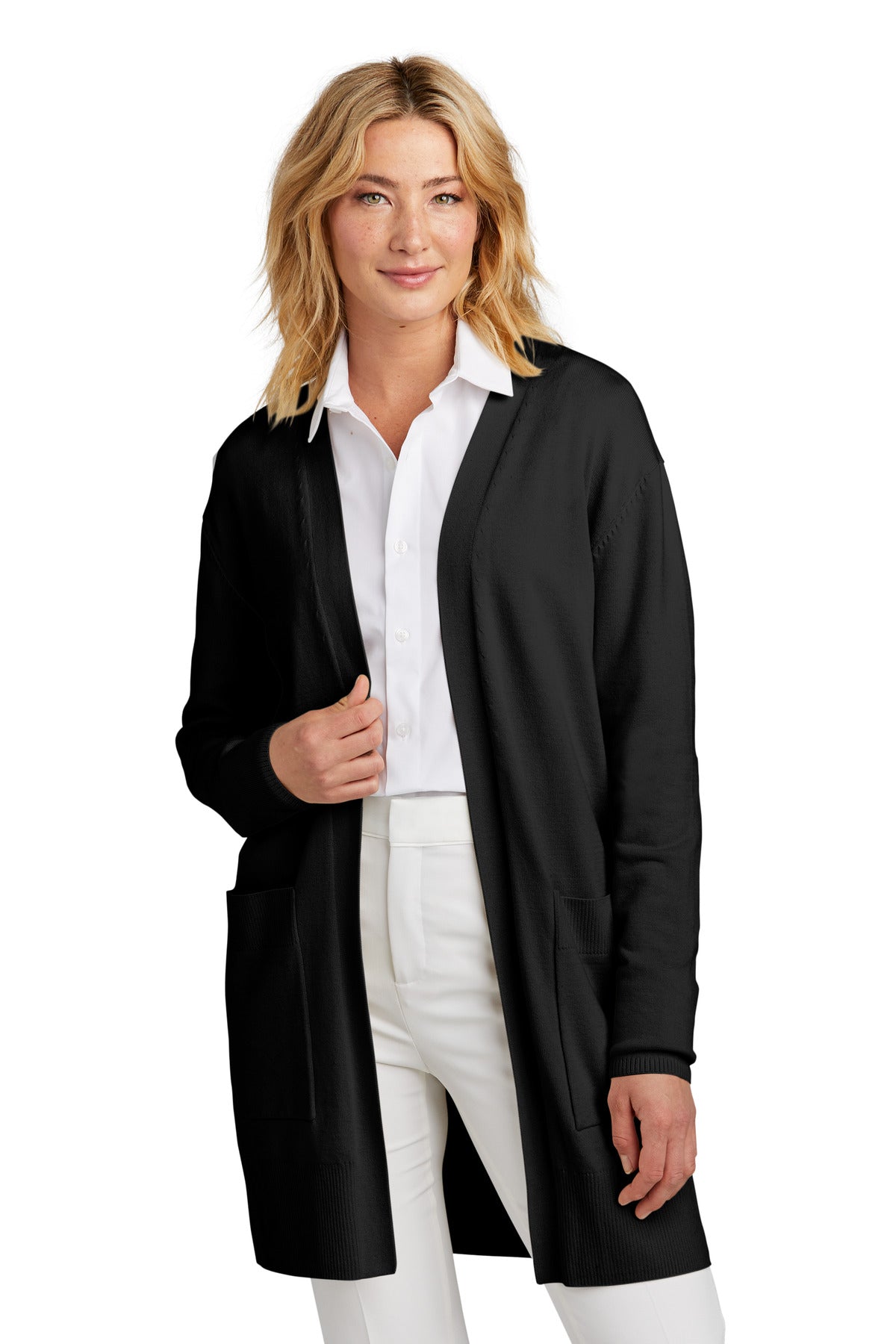 Mercer+Mettle ® Women's Open-Front Cardigan Sweater MM3023 Plus Size