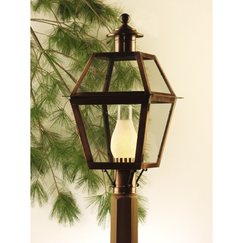 238P Beacon Hill Series - Post Copper Lantern