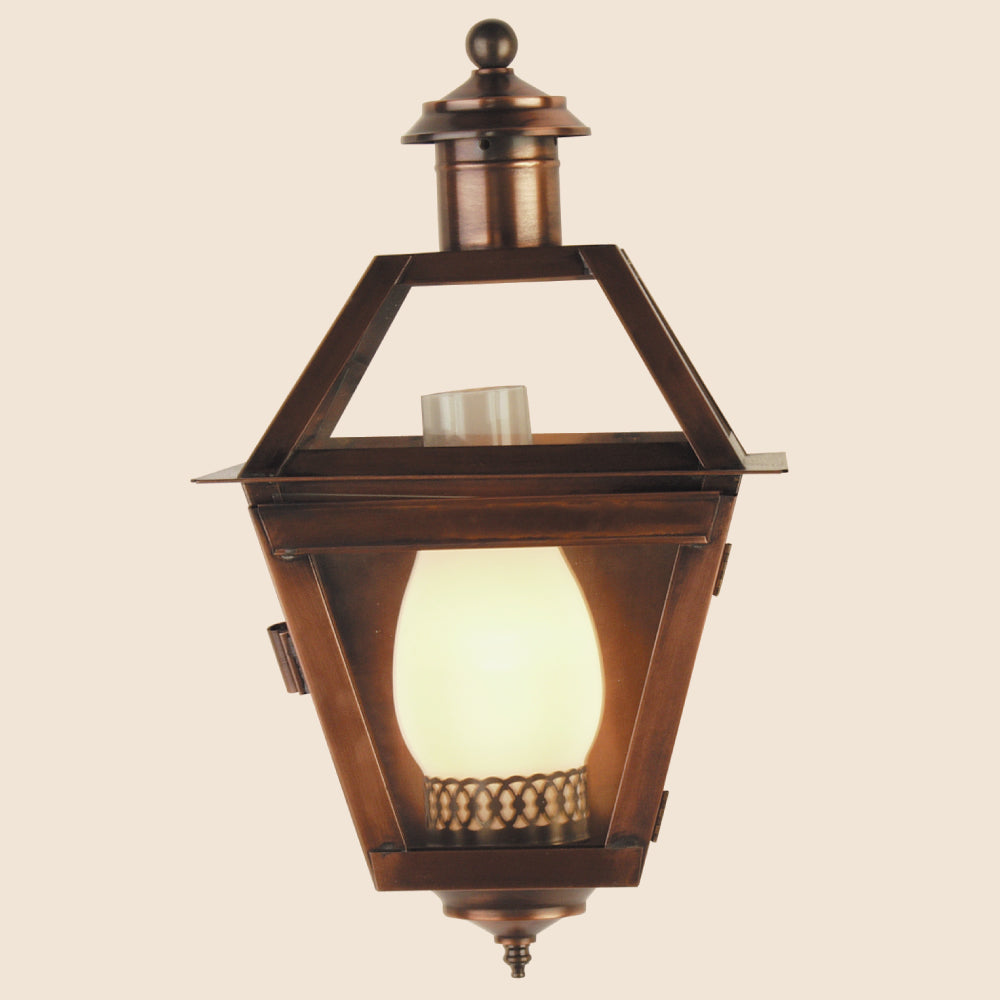 238P Beacon Hill Series - Post Copper Lantern