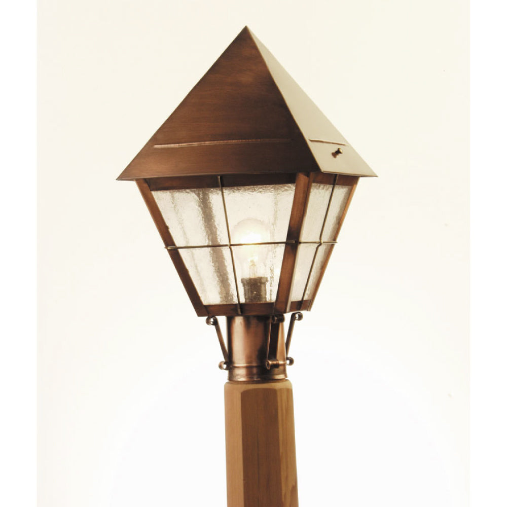 239P Beacon Hill Series - Post Copper Lantern - Lamps of Boston