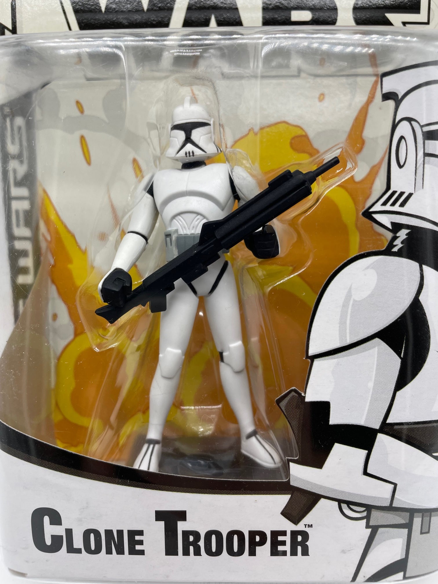 Clone Wars Cartoon Network ARC Trooper Figure, Hasbro 2005 – The