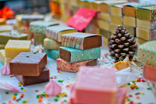 holiday craft fair soap
