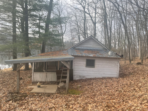 Ted Odell's Cabin at Three Waters Reserve, where the famous Guerrilla Cookie was invented in the 1960s