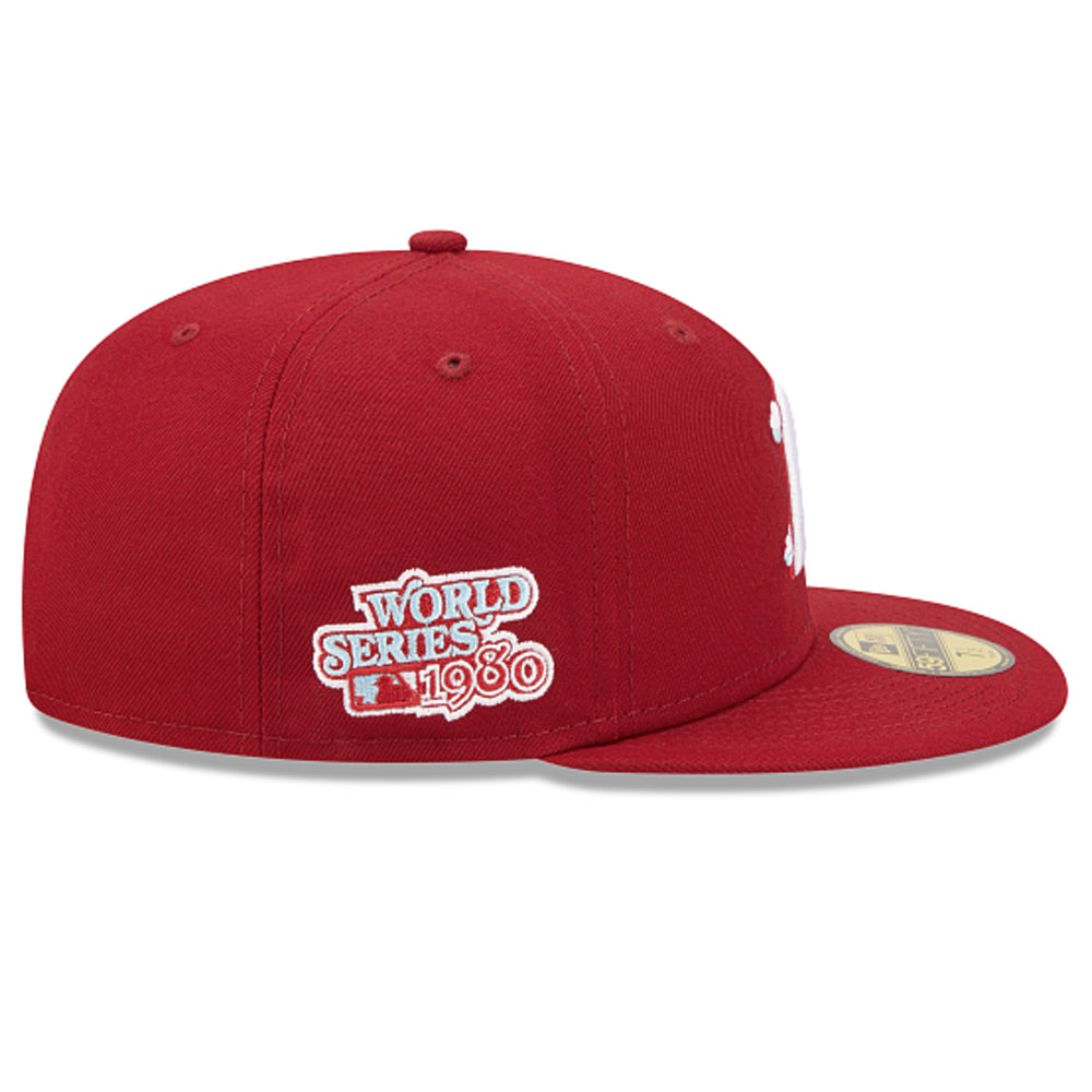 Red Philadelphia Phillies 2X World Series Champions New Era