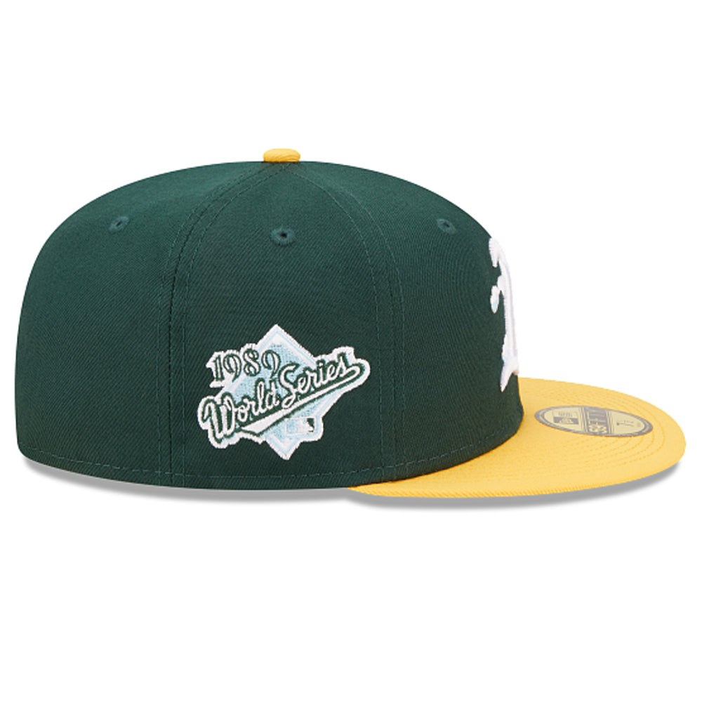 New Era MLB Watercolor Floral Oakland Athletics 59FIFTY Fitted