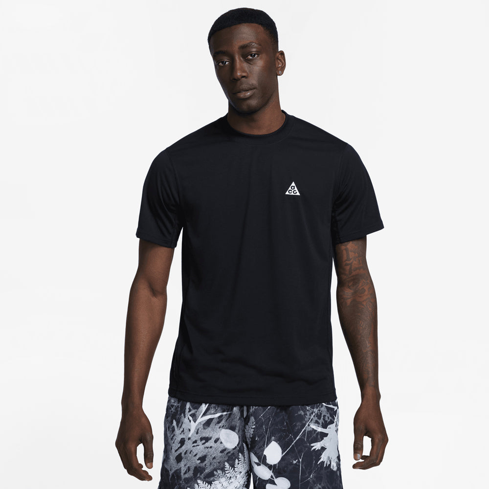 Nike Dri-Fit ACG Goat Rocks Long Sleeve T-Shirt Gold Suede / Large