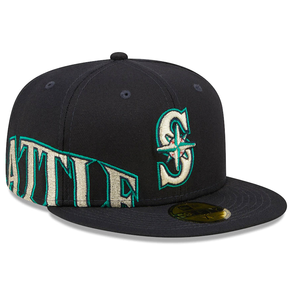 Seattle Mariners Botanical 5950 Fitted Hat Mariners / 7 7/8