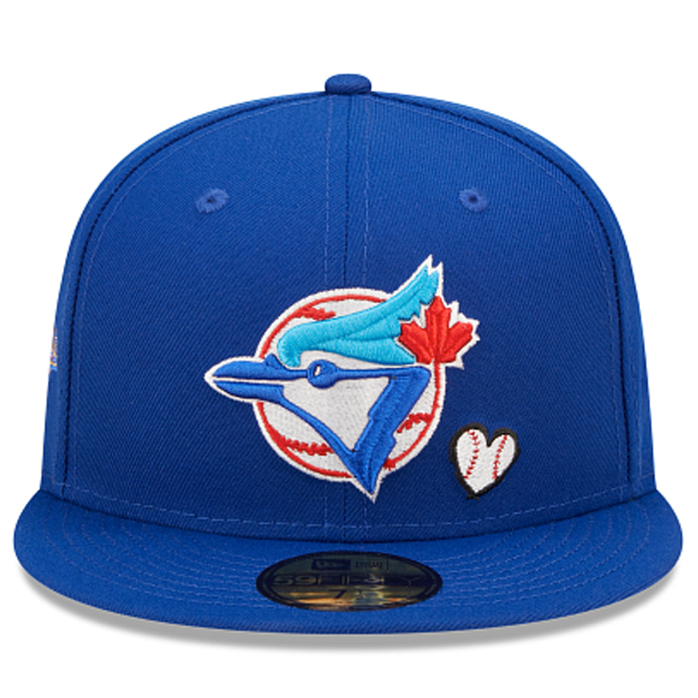 New Era Toronto Blue Jays Floral 59FIFTY Fitted Hat Cap Size 7 3/8