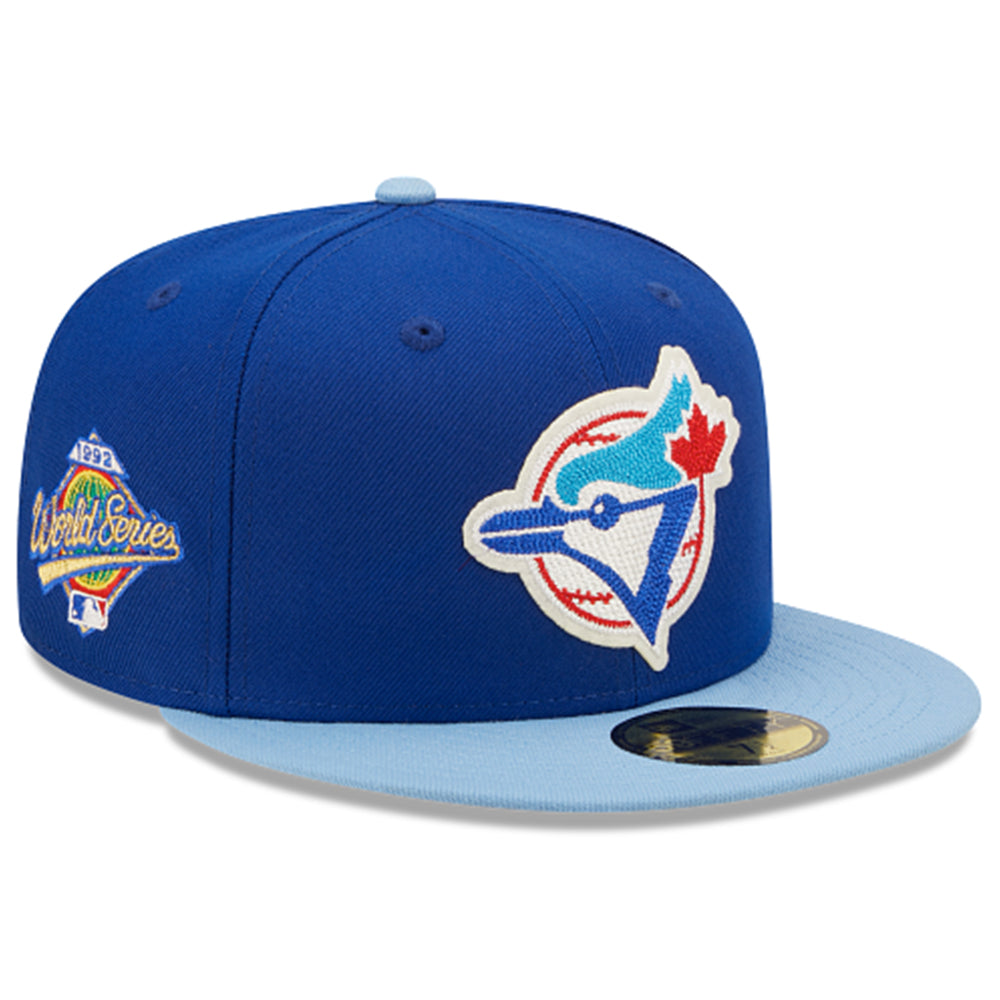 Official New Era Toronto Blue Jays MLB Blooming Blue 59FIFTY Fitted Cap  B4988_292 B4988_292