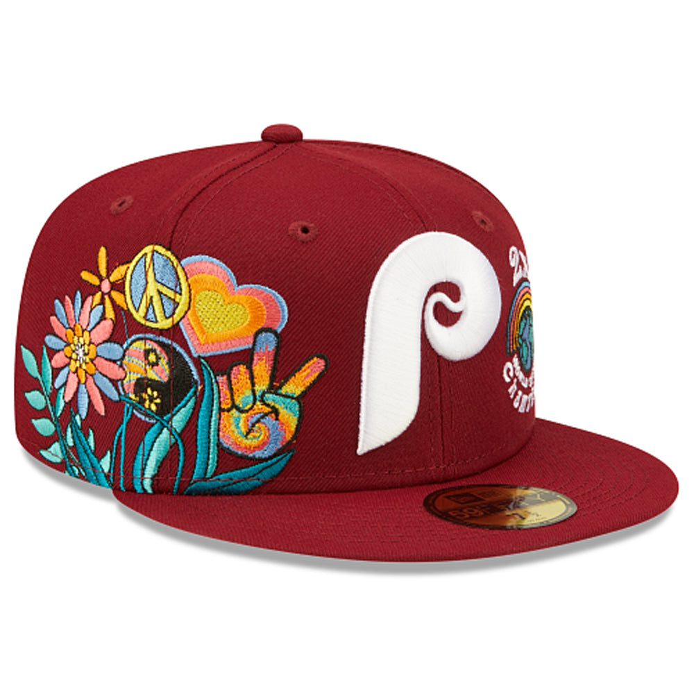 Arizona Diamondbacks GROOVY Purple Fitted Hat by New Era