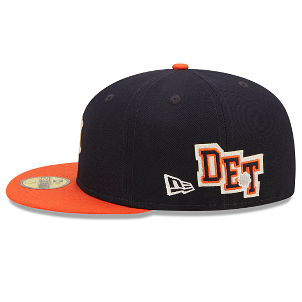 Detroit Tigers New Era Gray Pop 5950 Hat - 196819281058