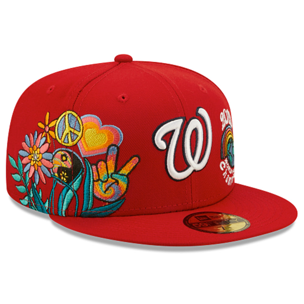 Sky Blue Washington Nationals Pink Bottom 2019 World Series Champions New  Era 59Fifty Fitted