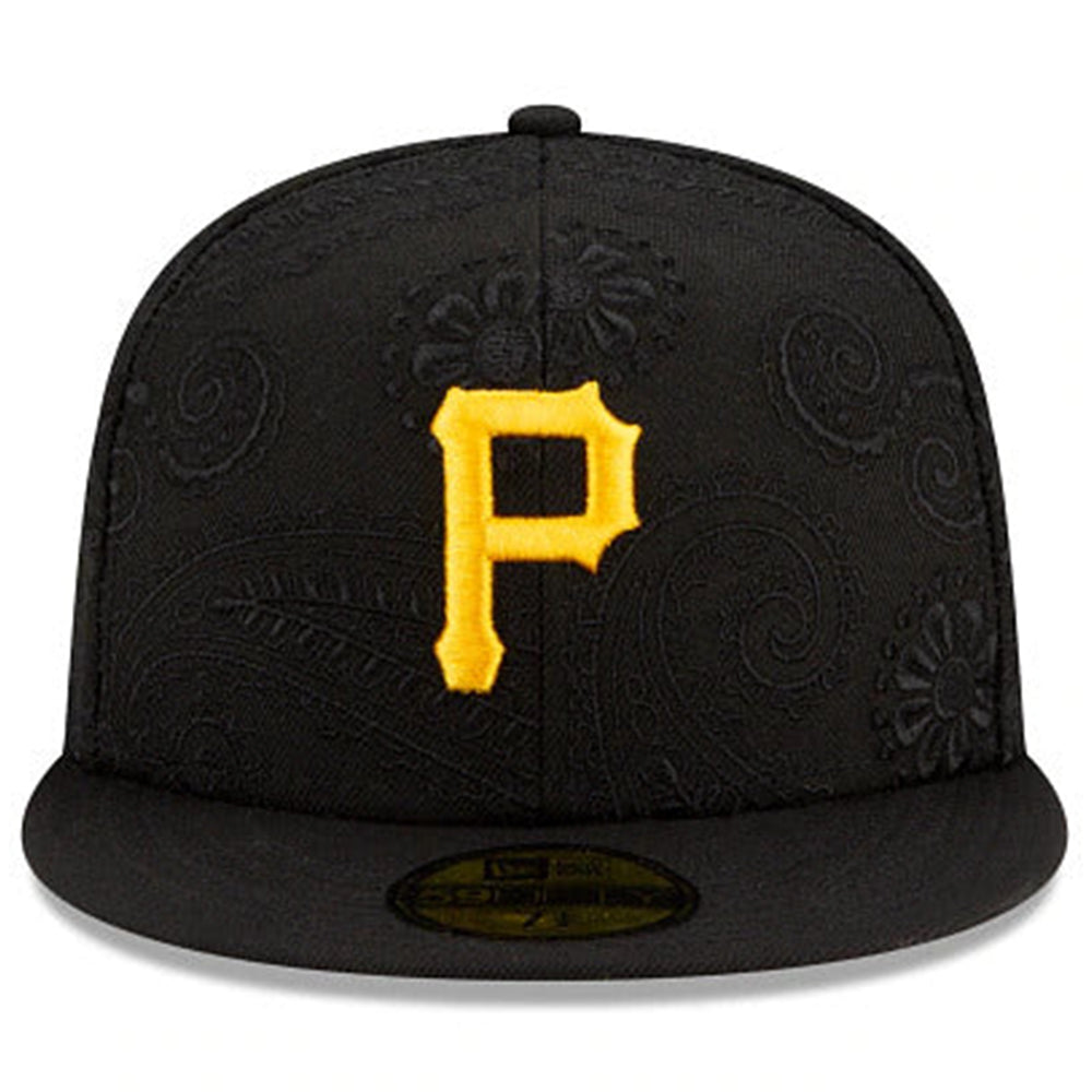 Pittsburgh Pirates Cord Visor 59FIFTY Fitted Hat (Corduroy BRIM) 22 / 7 1/4