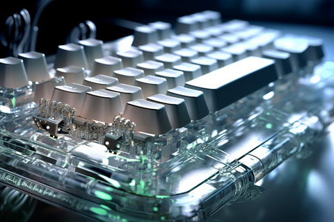 A transparent keyboard is often the only missing piece of the perfect computer setup puzzle