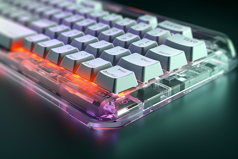 A transparent keyboard is often the only missing piece of the perfect computer setup puzzle