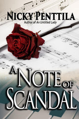 book cover for A Note of Scandal