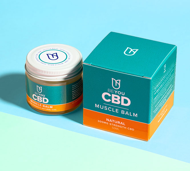CBD muscle balm for muscular pain and tension