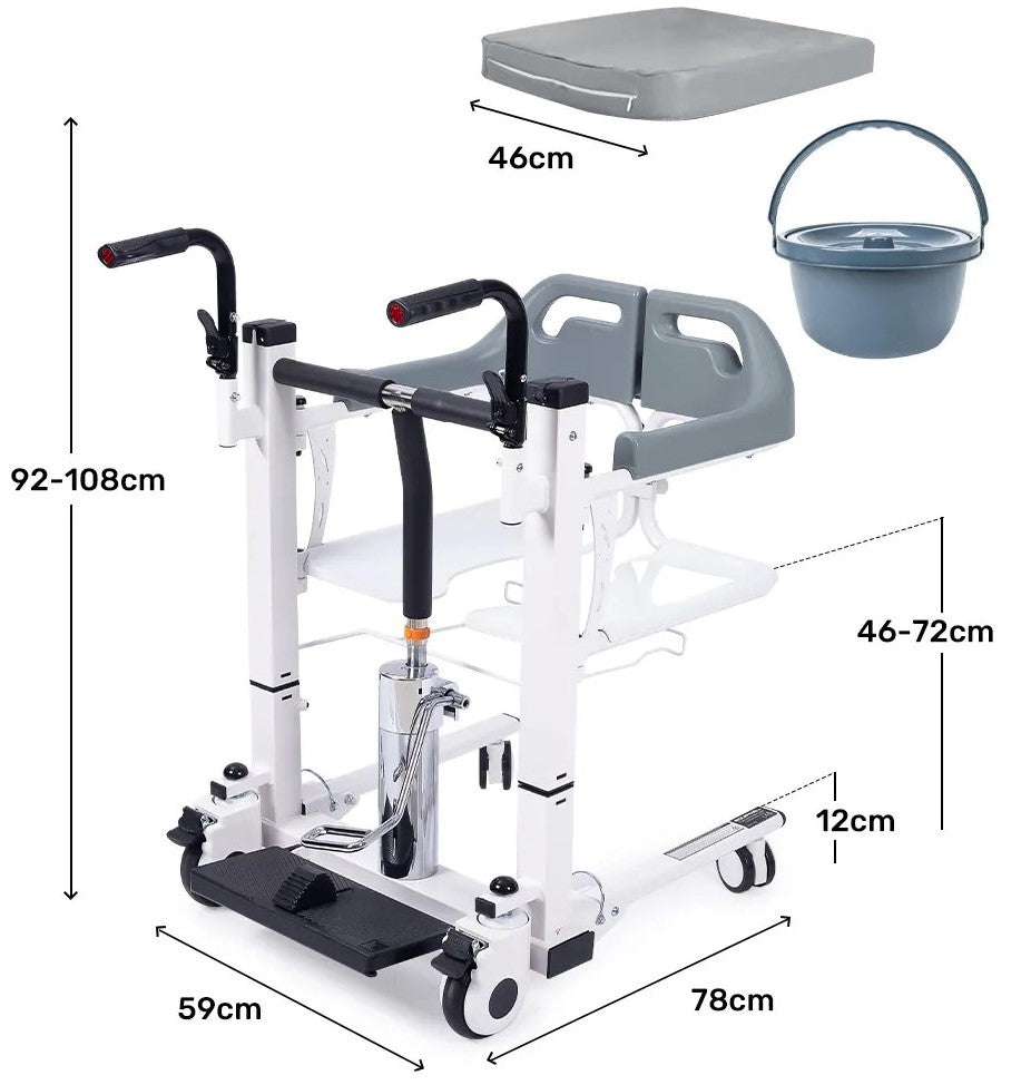 Patient Transfer Wheelchair Specification