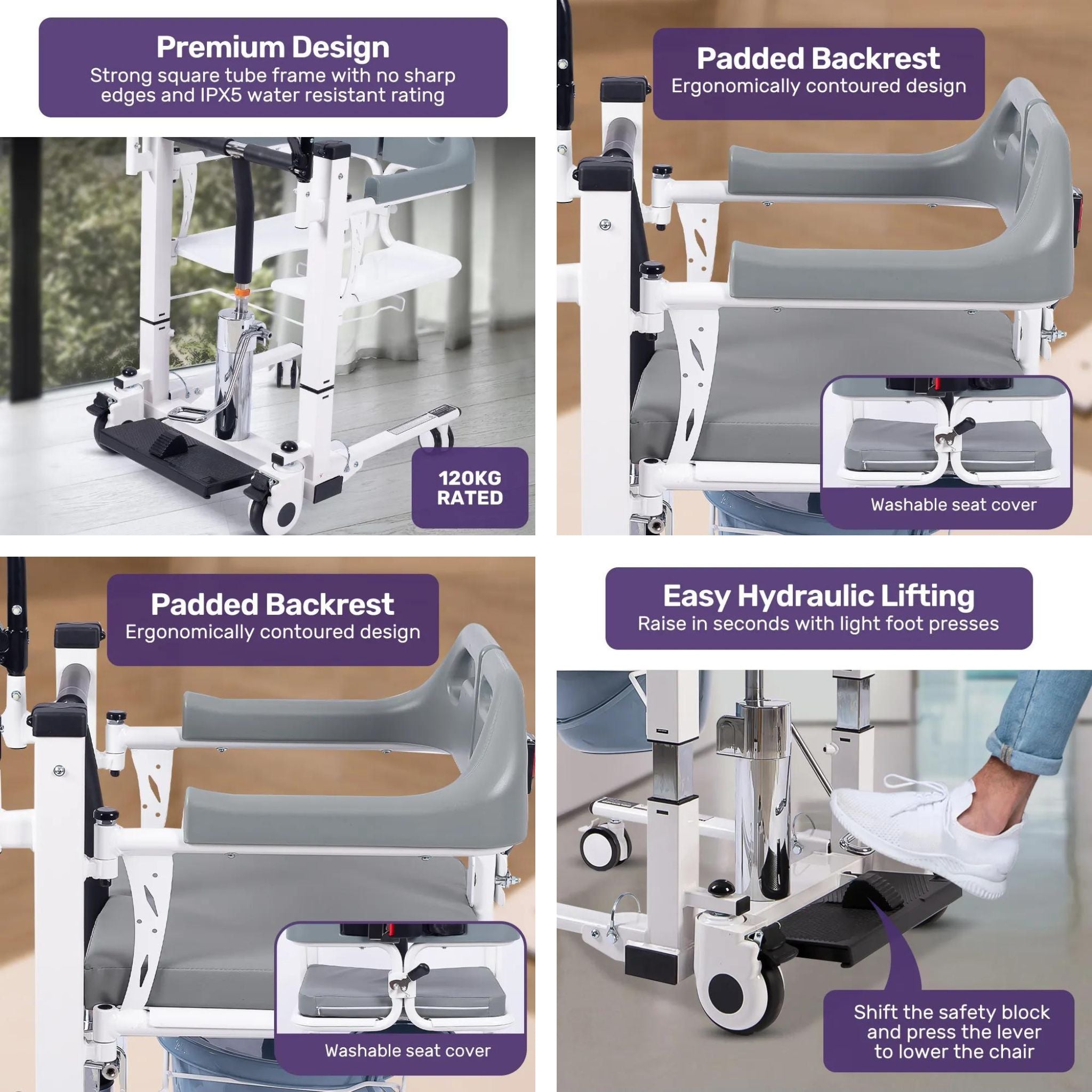 Patient Transfer Wheelchair Mobility