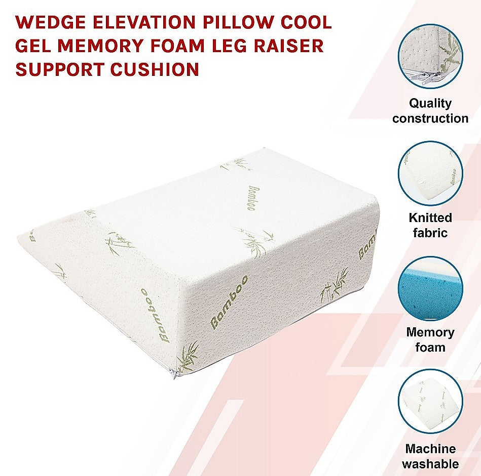 Leg Elevation Pillow Features
