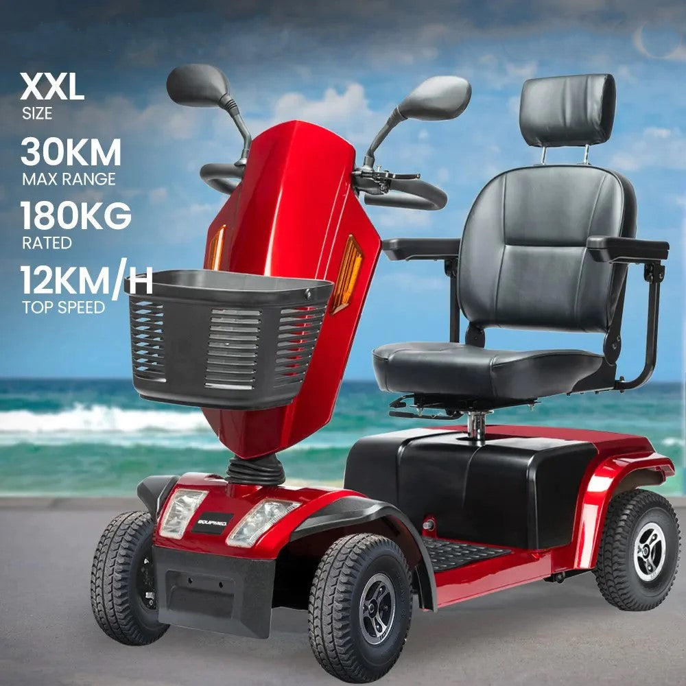 Heavy Duty Electric Mobility Scooter 180Kg Weight Capacity