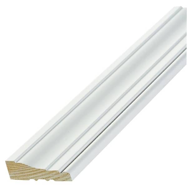WM 376 11/16 in. x 2-1/4 in. x 84 in. Primed Finger-Joint Pine Wood Casing Moulding