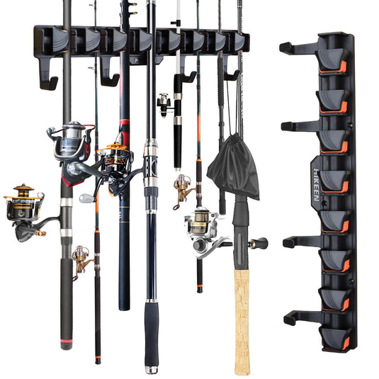 Hikeen Fishing Rod Holders for Garage，Floor Stand