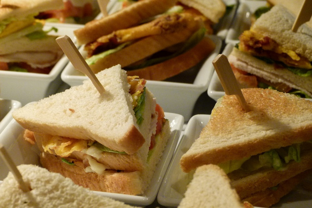 party snacks sandwiches