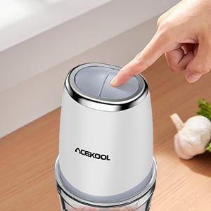 Acekool Blender BC7 600mL Mini Food Processor for Vegetables Meat Fruits