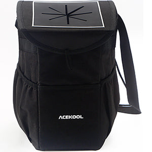 ACEKOOL Car Trash Garbage Bag Can with Lid Outdoor Portable 100% Leak Proof