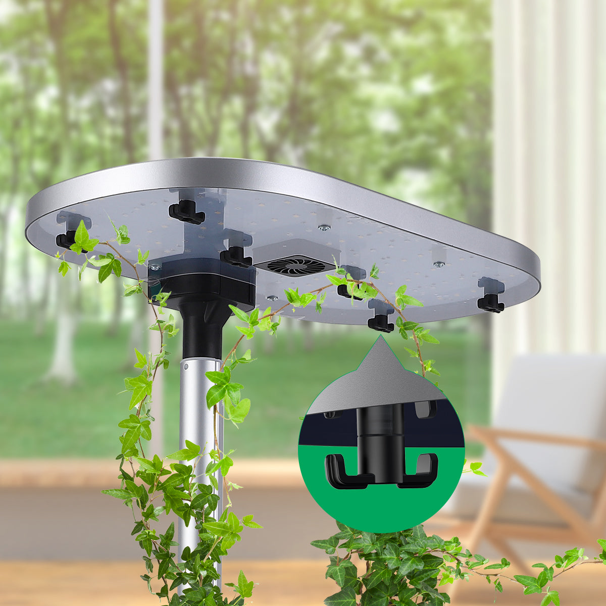 JustSmart GS1 Basic 4-in-1 Automatic Hydroponic Growing System for Indoor Garden