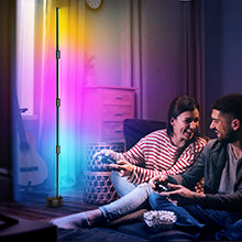 LITAKE RGB LED Corner Floor Lamp 16 Million Color Smart Corner Light