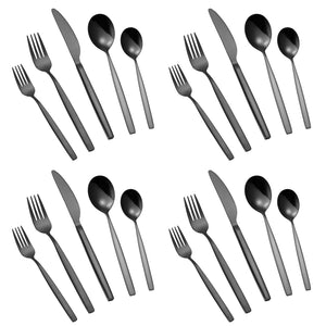 CIBEAT 20 Piece S592 Stainless Steel Kitchen Flatware Set