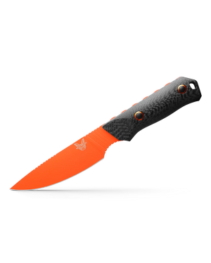 Benchmade Raghorn™ Fixed Blade Orange, Carbon Fiber (15600OR) - Willey Knives
