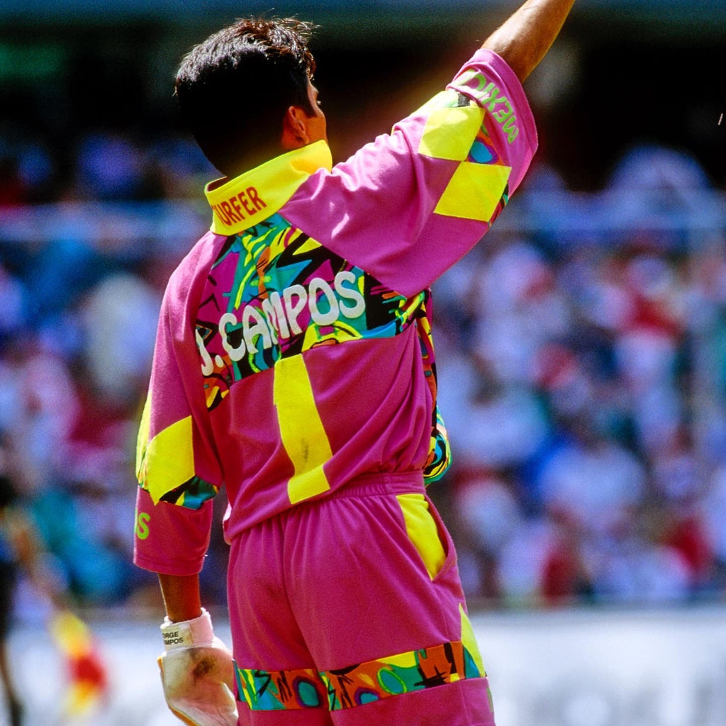 Jorge Campos Mexico authentic shirt