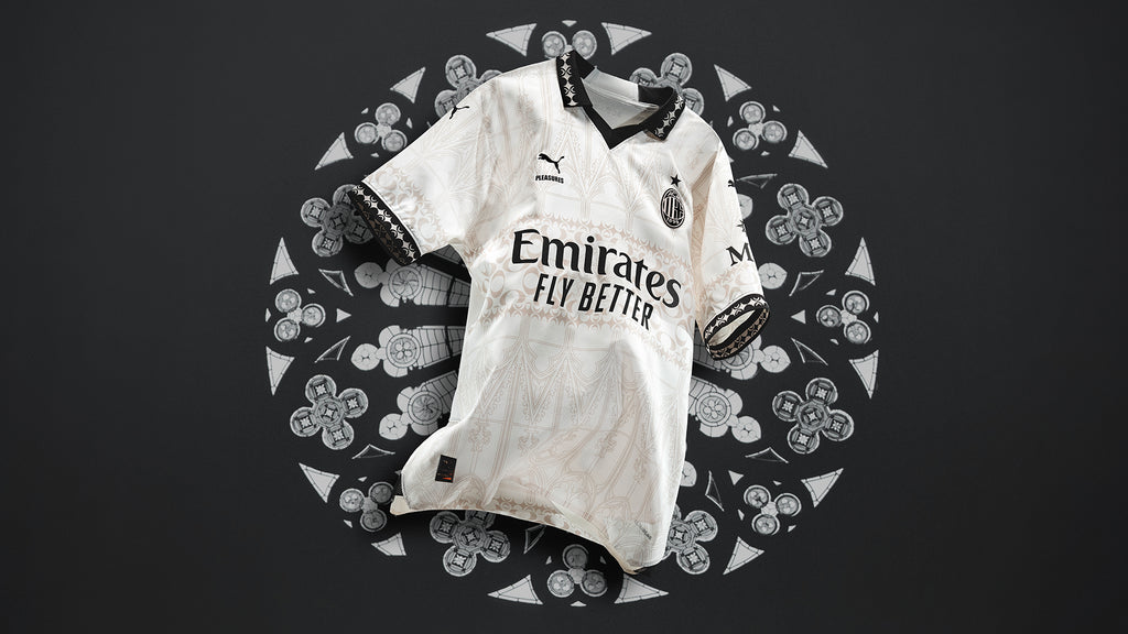 cult kits ac milan puma pleasures fourth shirt