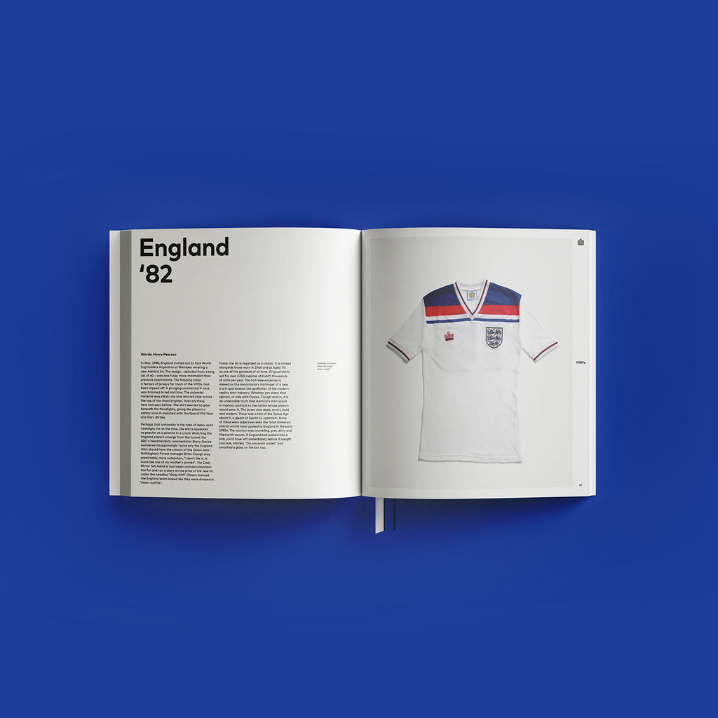 cult kits admiral sports 50 years - england spread