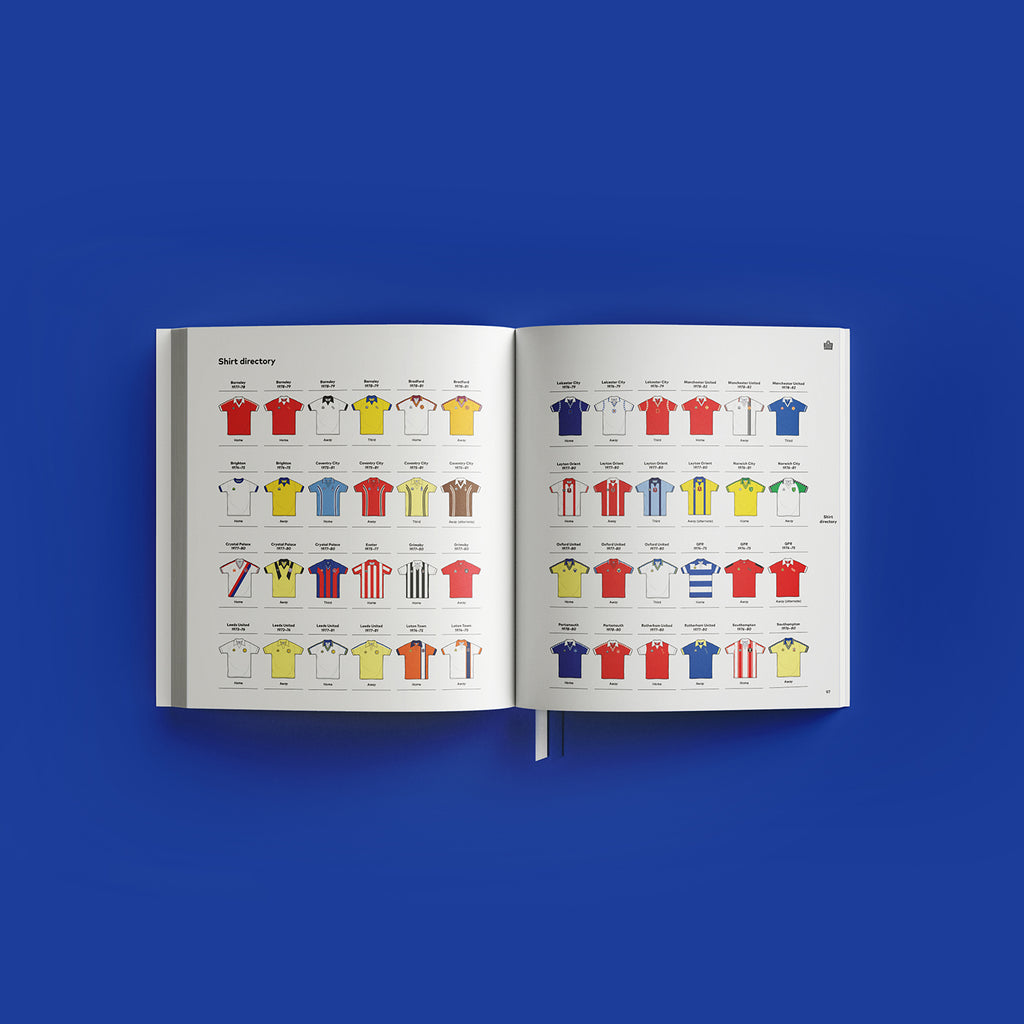 cult kits admiral sports 50 years - shirt sketch spread