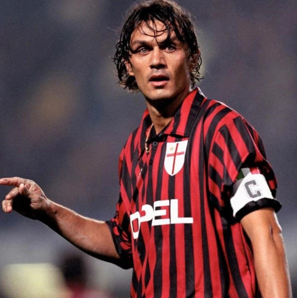 Cult Kits - AC Milan 1999-00 Centenary Home Shirt Paolo Maldini