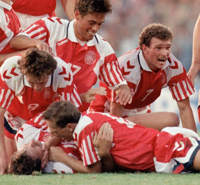 Cult Kits - Denmark 1992 Home Shirt